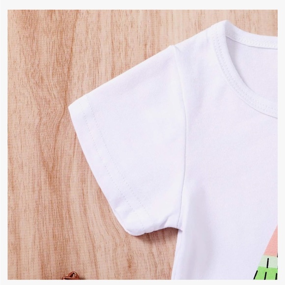 Baby Girl Watermelon summer shorts set 🍉 - Picture 4 of 6